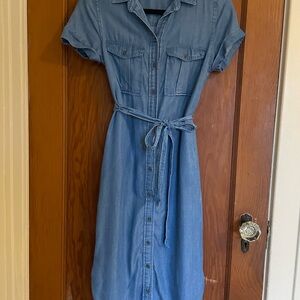 Women's Blue Denim Dress
